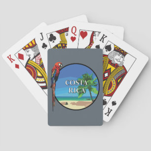 Costa Rica - Playing Cards, Standard Index faces Cards