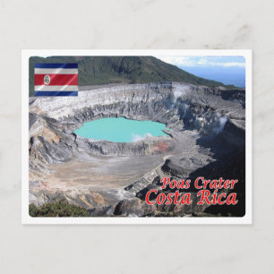 Costa Rica - Poas Volcan - Postcard