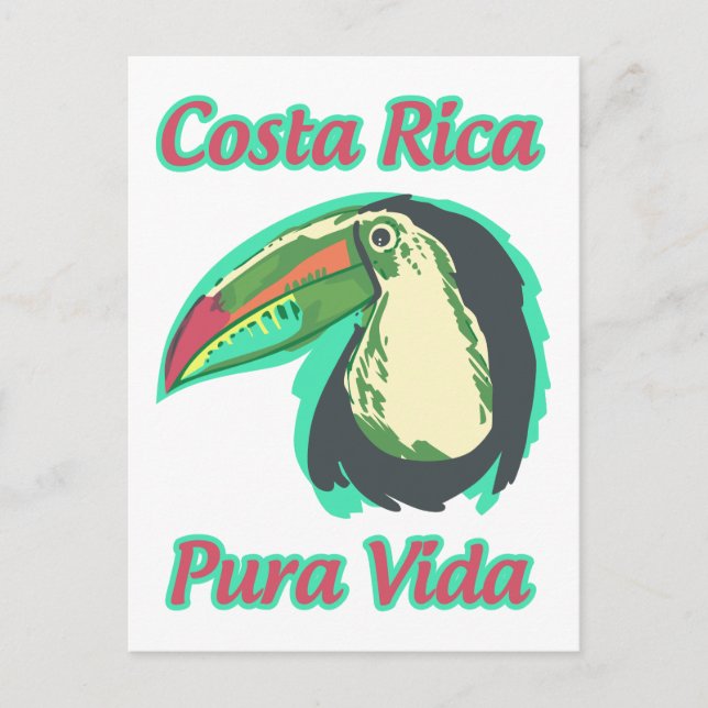 Costa Rica Postcard (Front)