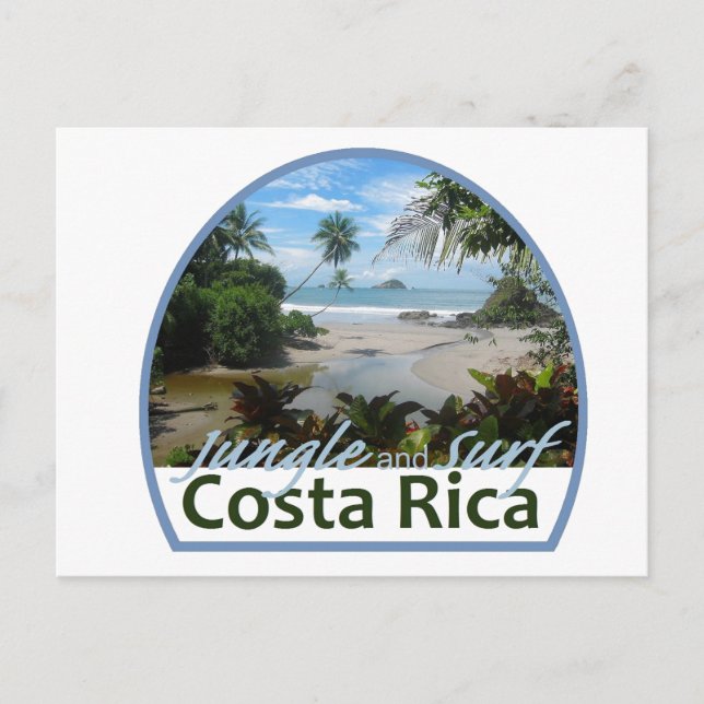 Costa Rica Postcard (Front)