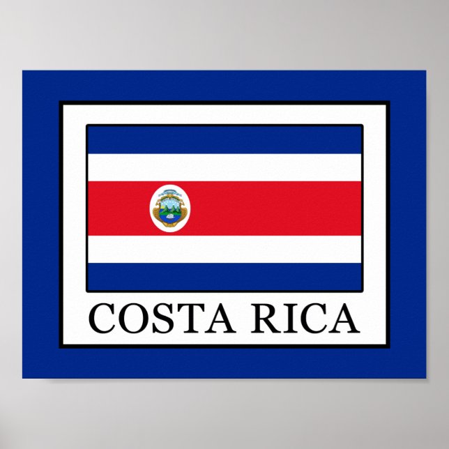 Costa Rica Poster (Front)