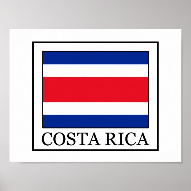 Costa Rica Poster (Front)