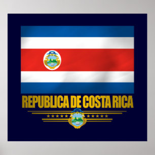"Costa Rica Pride" Posters & Prints