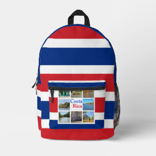 Costa Rica   Printed Backpack