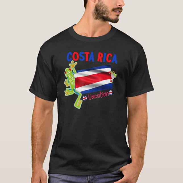 Costa Rica Pura Vida Family Friends Vacation Match T-Shirt (Front)