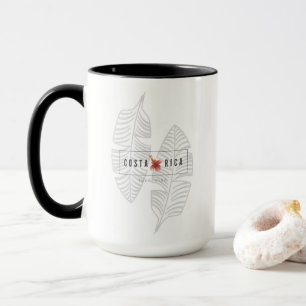 Costa Rica Pura Vida Hibiscus Flower Mug