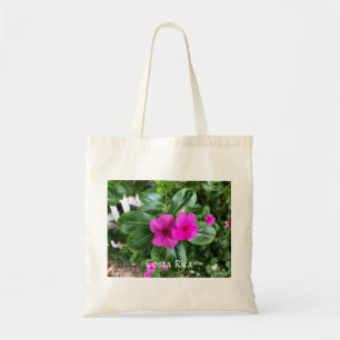 Costa Rica Purple Flower Tote Bag