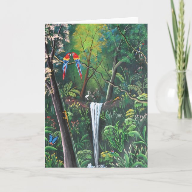 Costa Rica Rainforest Card (Front)