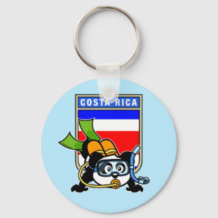 Costa Rica Scuba Diving Panda Key Ring