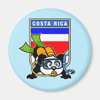 Costa Rica Scuba Diving Panda Magnet