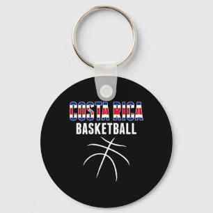 Costa Rica Sketll Fans Jersey - Costa Rican Sport Key Ring