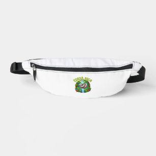 Costa Rica Sloth - Tropical Rainforest Waterfall T Bum Bags