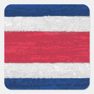 Costa Rica Square Sticker
