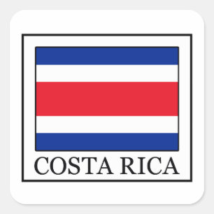 Costa Rica Square Sticker