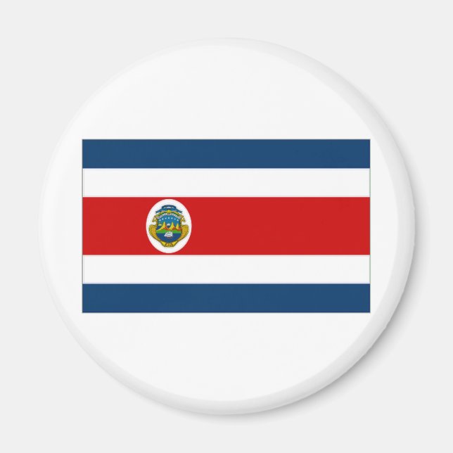 Costa Rica State Flag Magnet (Front)