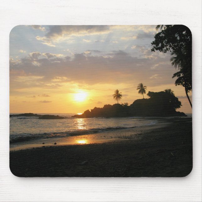 Costa Rica Sunset Mouse Mat (Front)