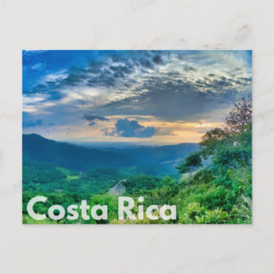 Costa Rica Sunset Postcard