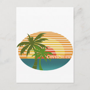 Costa Rica Sunset Postcard
