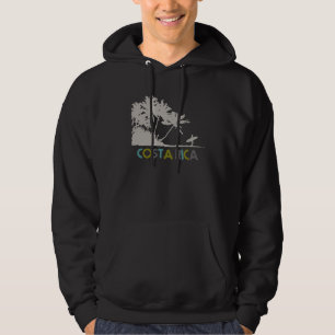 Costa Rica Surfing Surfers Hoodie