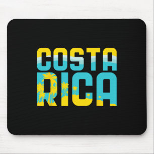 Costa Rica T Shirt Vacation Souvenir Travel Gift Mouse Mat