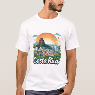 Costa Rica Travel Design 🗺️ T-Shirt