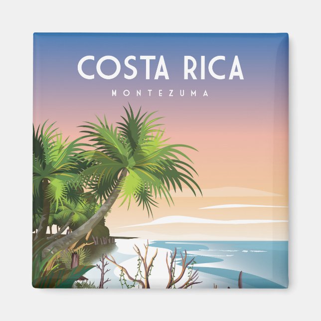 Costa rica travel magnet  (Front)