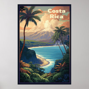 Costa Rica, Travel Poster