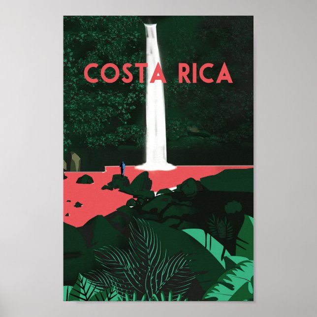 Costa Rica | Travel Poster |  Costa Rica,Costa  (Front)