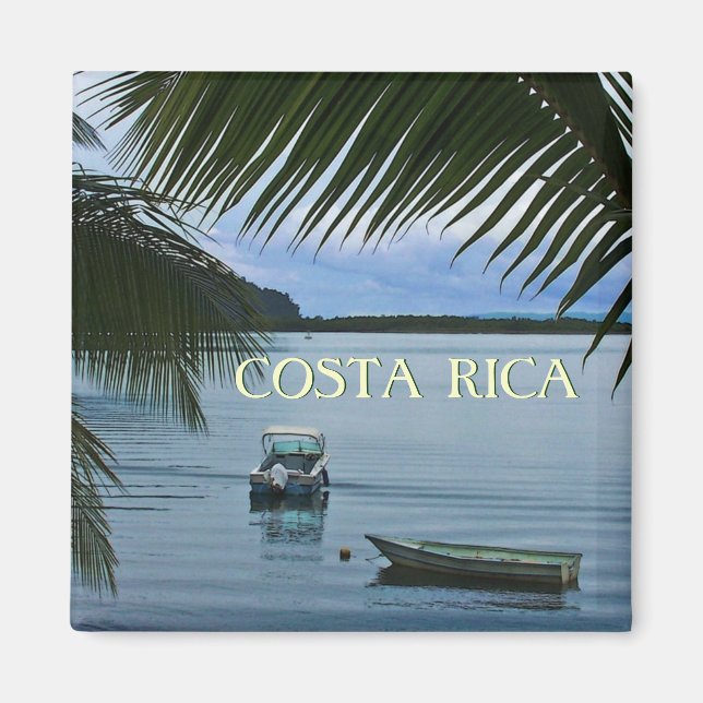 Costa Rica Travel Souvenire Photo Magnet (Front)