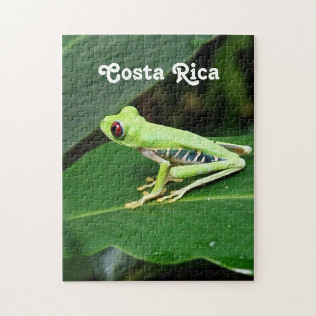 Costa Rica Tree Frog Jigsaw Puzzle (Vertical)