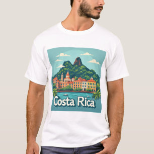 🌸 Costa Rica Tropical Ocean Breeze Vacation Style T-Shirt