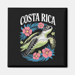 Costa Rica Turtle Sea Vacation Tropical Pura Vida Magnet