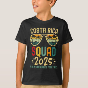 Costa Rica Vacation Squad 2025 Family Vacation Tri T-Shirt