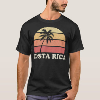 Costa Rica Vintage T Retro 70s Throwback Tee Desi