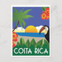 Costa Rica vintage travel style