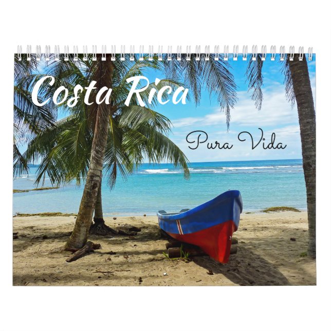 Costa Rica Wildlife Calendar (Cover)