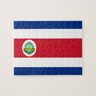 Costa Rican Flag Jigsaw Puzzle
