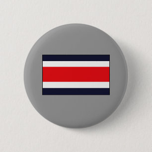 Costa Rican Flag T-shirts and Gifts 6 Cm Round Badge