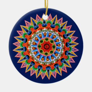 Costa Rican Oxcartwheel Ornament 