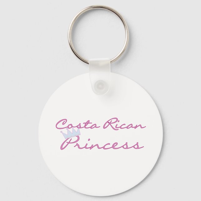 Costa Rican Princess Key Ring (Front)
