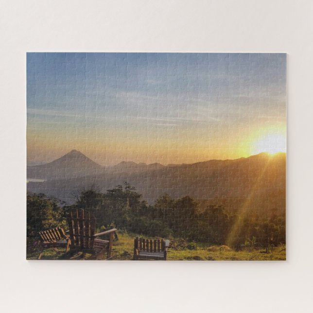 Costa Rican Sunrise Jigsaw Puzzle (Horizontal)
