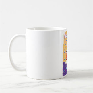 Costa Rican vintage travel print Coffee Mug