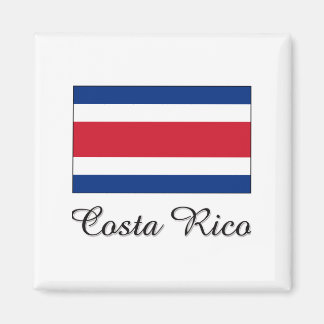 Costa Rico Flag Design Magnet