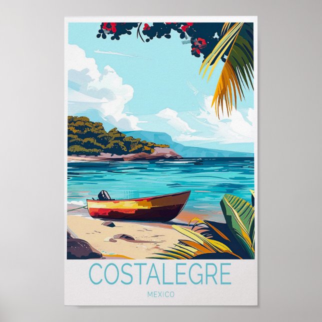 Costalegre Travel Poster (Front)