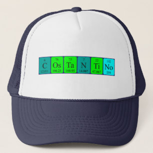 Costantino periodic table name hat