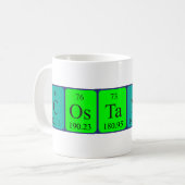 Costantino periodic table name mug (Front Left)