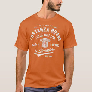 Costanza Brand Cotton Baseball Uniforms T-Shirt