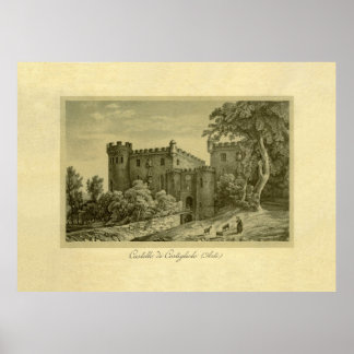 Costigliole d'Asti , Piedmont, Italy Poster