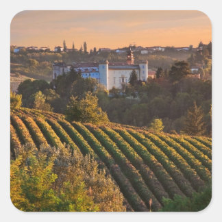 Costilgiole d'Asti, Piedmont, Italy Square Sticker