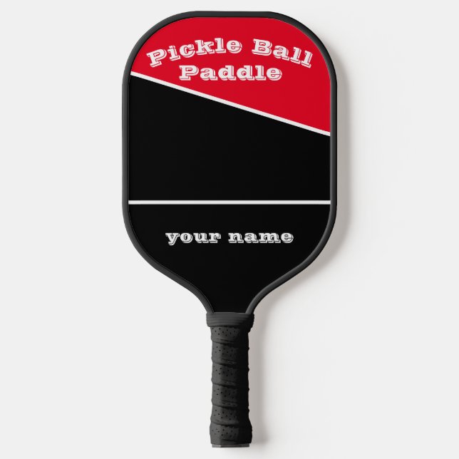 COSTOMIZE, PERSONALIZE, TEMPLATE Pickleball Paddle (Front)
